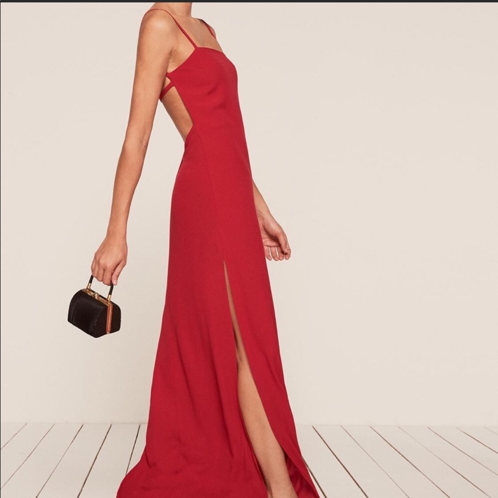 Pisa Dress in Cherry